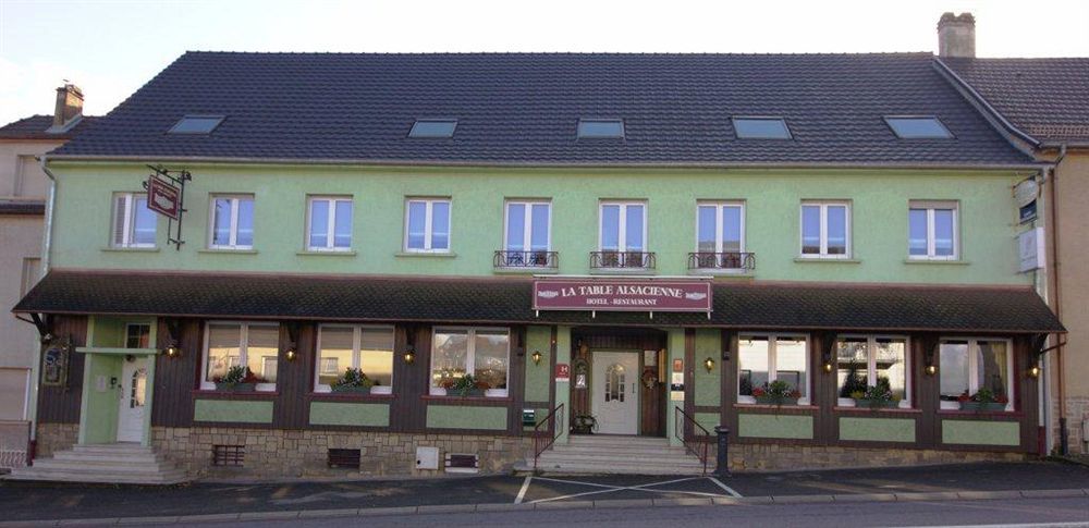 La Table Alsacienne Hotel Farebersviller Bagian luar foto